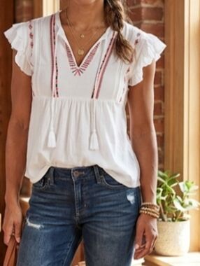 𝗟𝘂𝗰𝗸𝘆 𝗕𝗿𝗮𝗻𝗱 𝗕𝗢𝗛𝗢 𝗖𝗛𝗜𝗖 𝗘𝗺𝗯𝗿𝗼𝗶𝗱𝗲𝗿𝗲𝗱 𝗧𝗼𝗽 | M